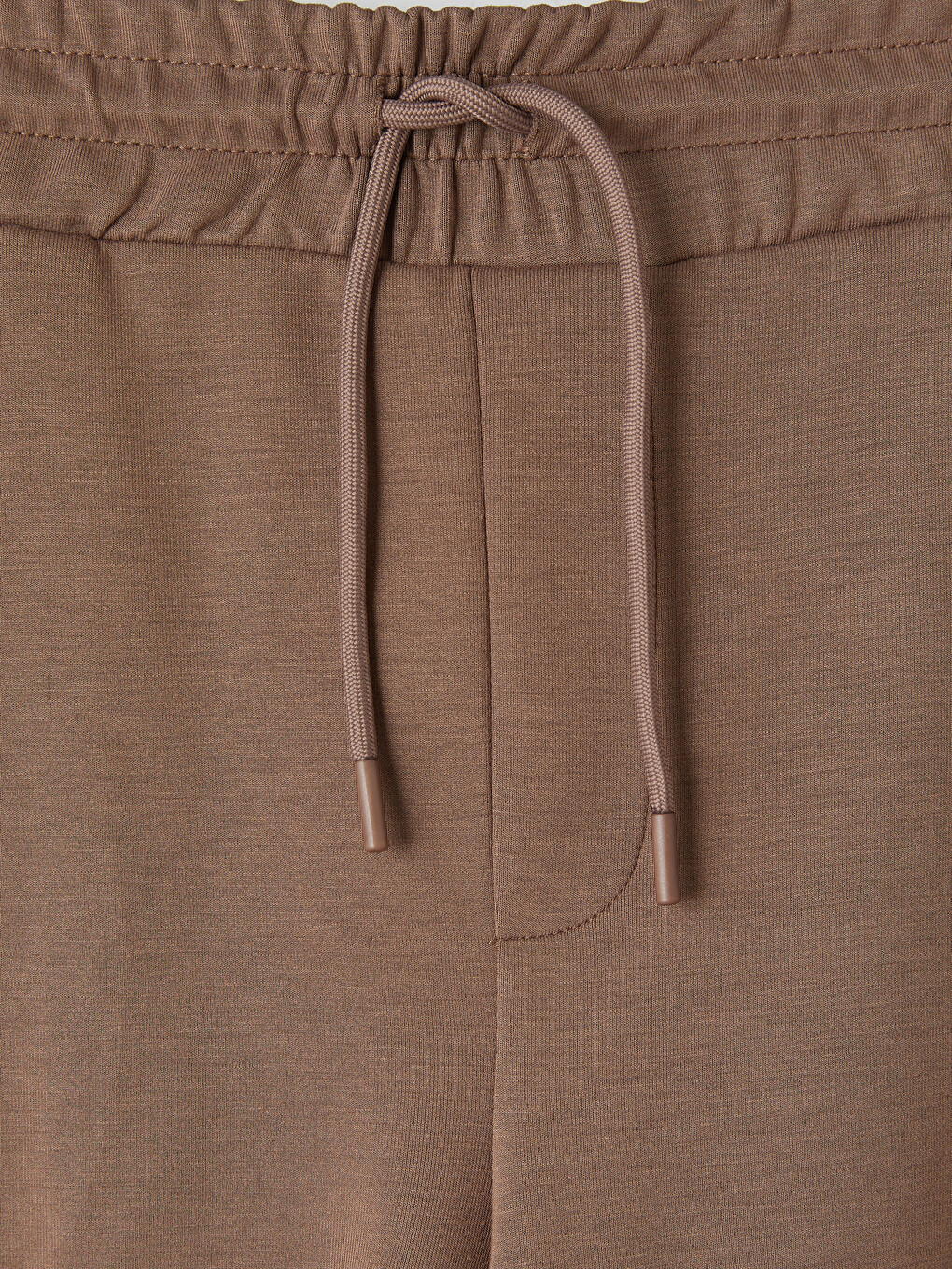 Kahverengi Regular Fit Soft Touch Erkek Şort-2
