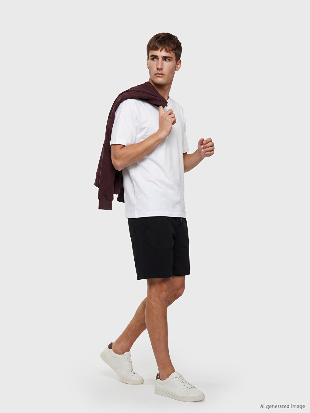 Regular Fit Soft Touch Men's Shorts-1