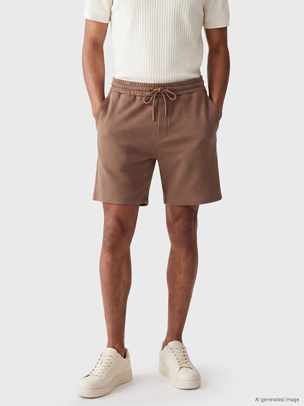 Coupe Régulière Toucher Doux Shorts Homme