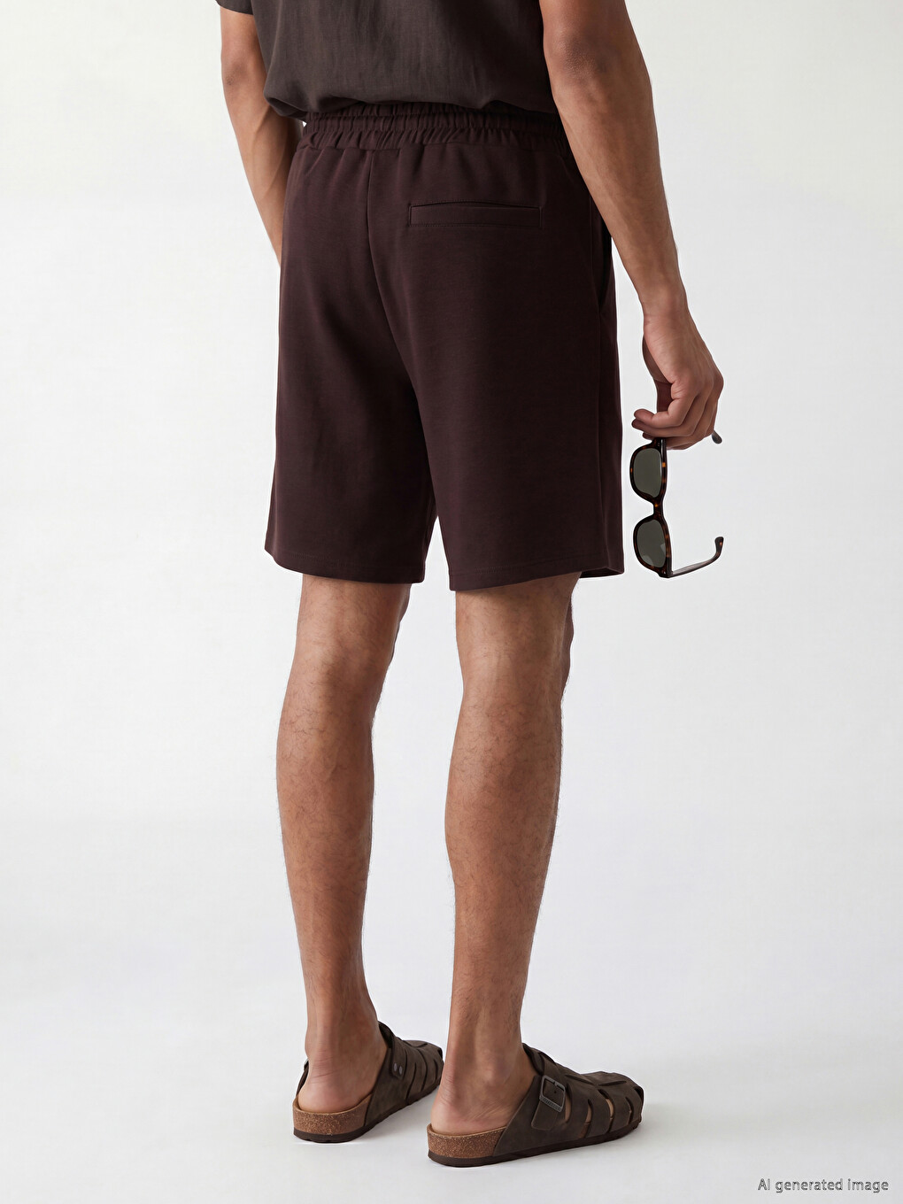 Regular Fit Soft Touch Men's Shorts-3
