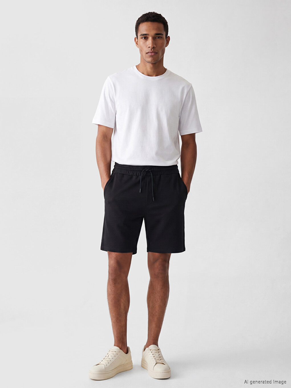 Regular Fit Soft Touch Men's Shorts-1