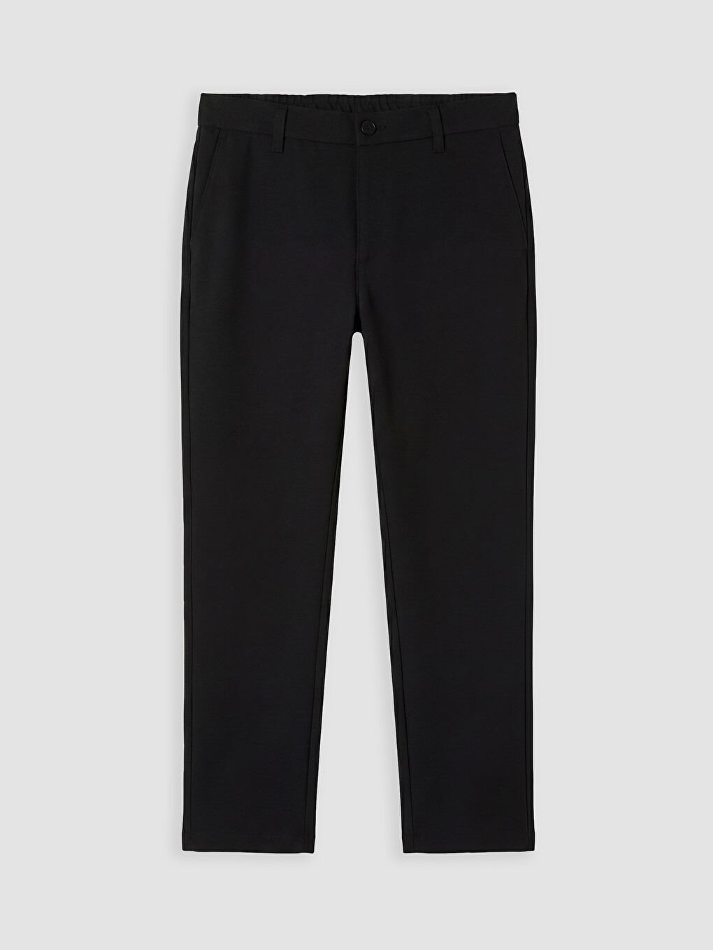 Siyah Regular Fit Erkek Pantolon-4