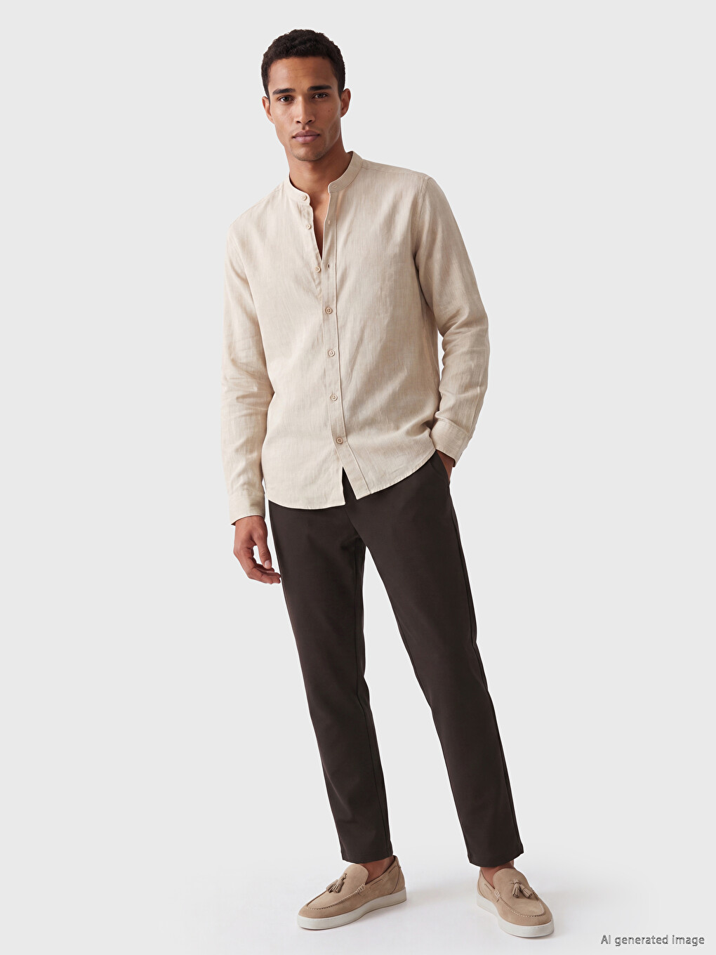 Regular Fit Men's Trousers-1