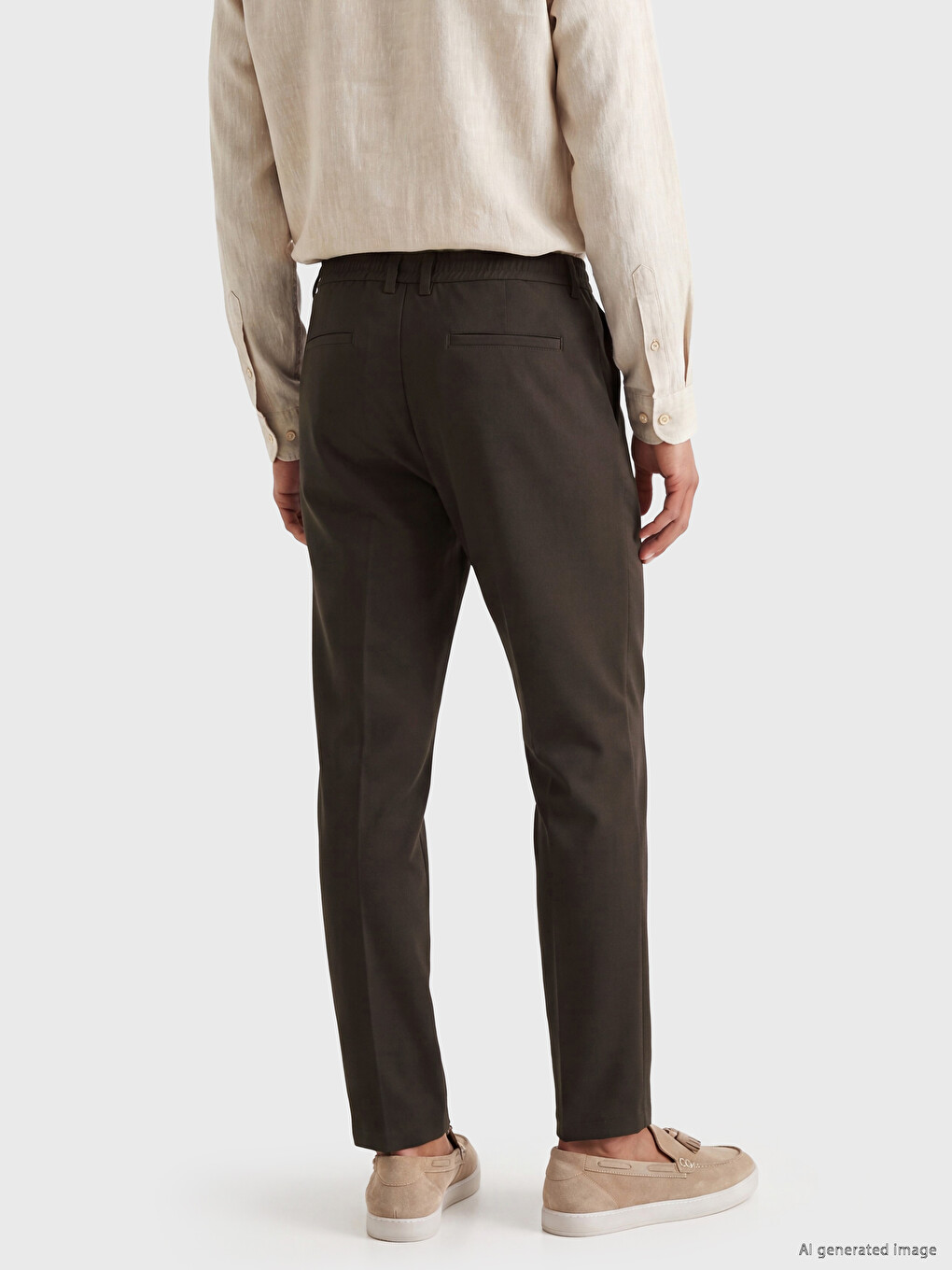 Regular Fit Men's Trousers-2