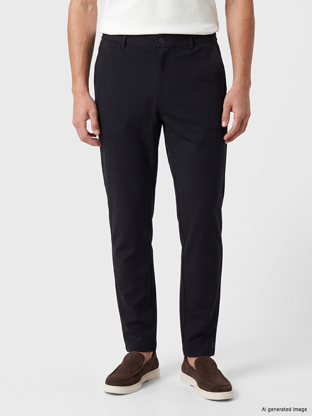 Lacivert Regular Fit Erkek Pantolon-1