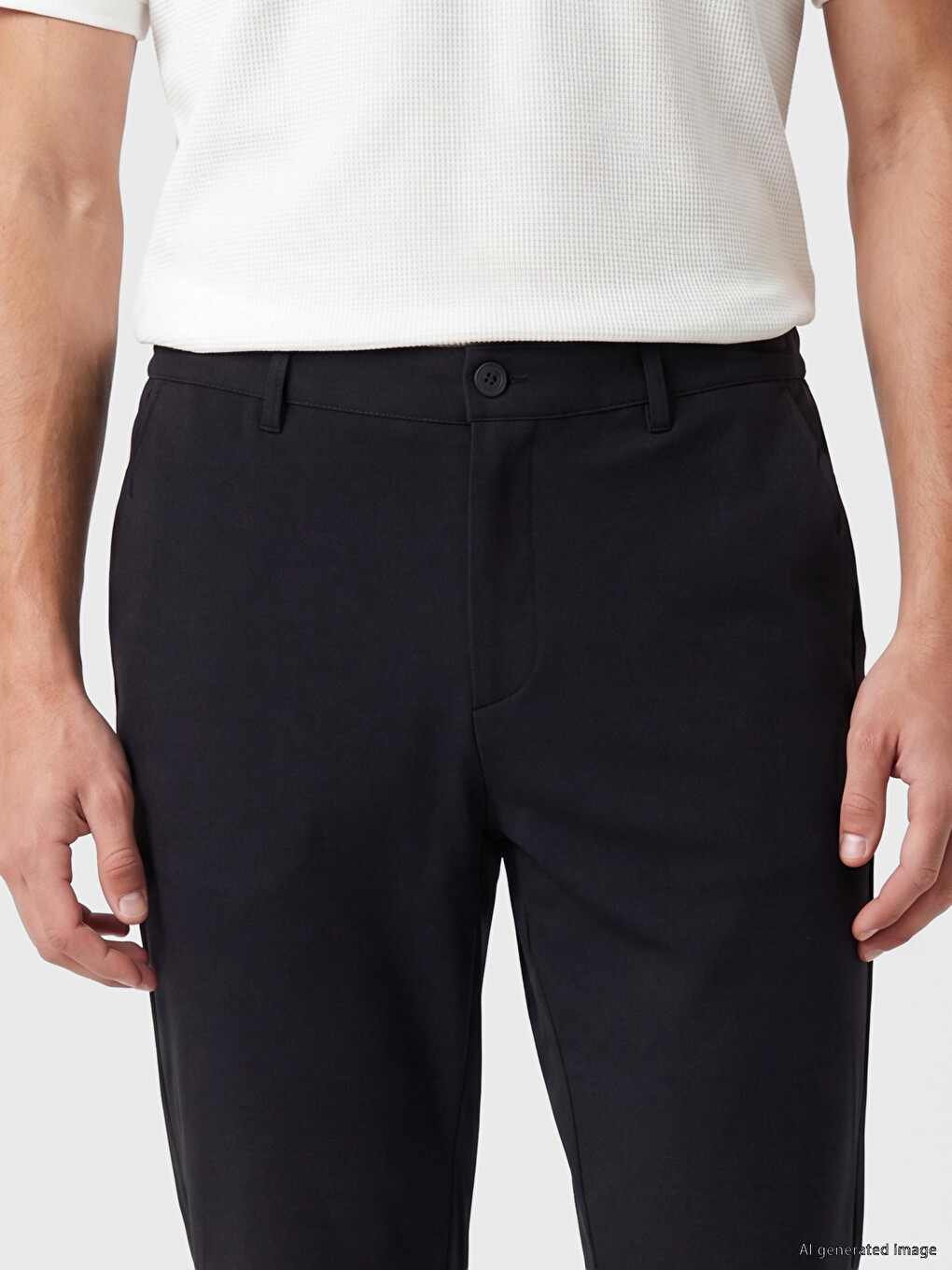 Lacivert Regular Fit Erkek Pantolon-2