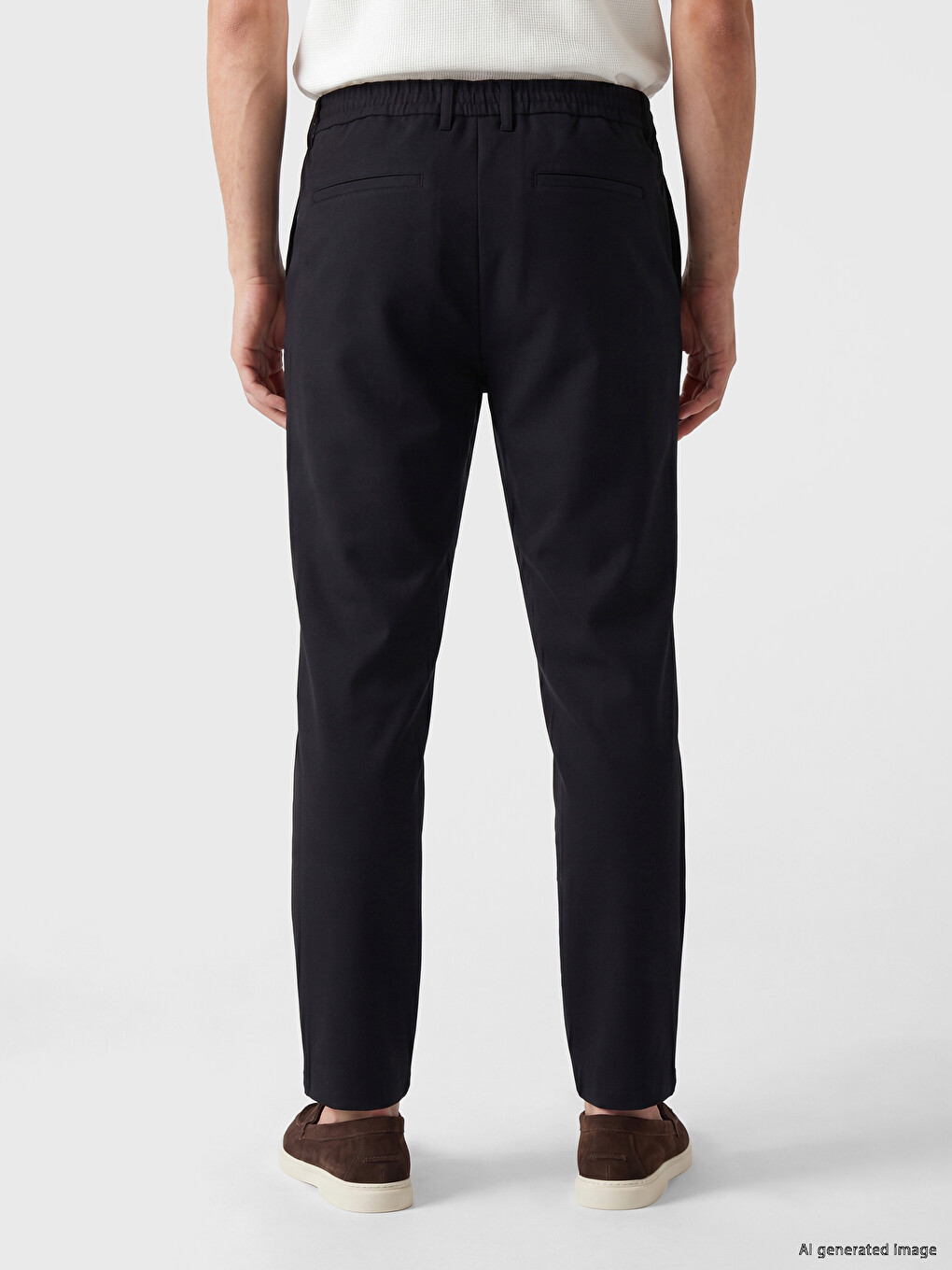 Lacivert Regular Fit Erkek Pantolon-3