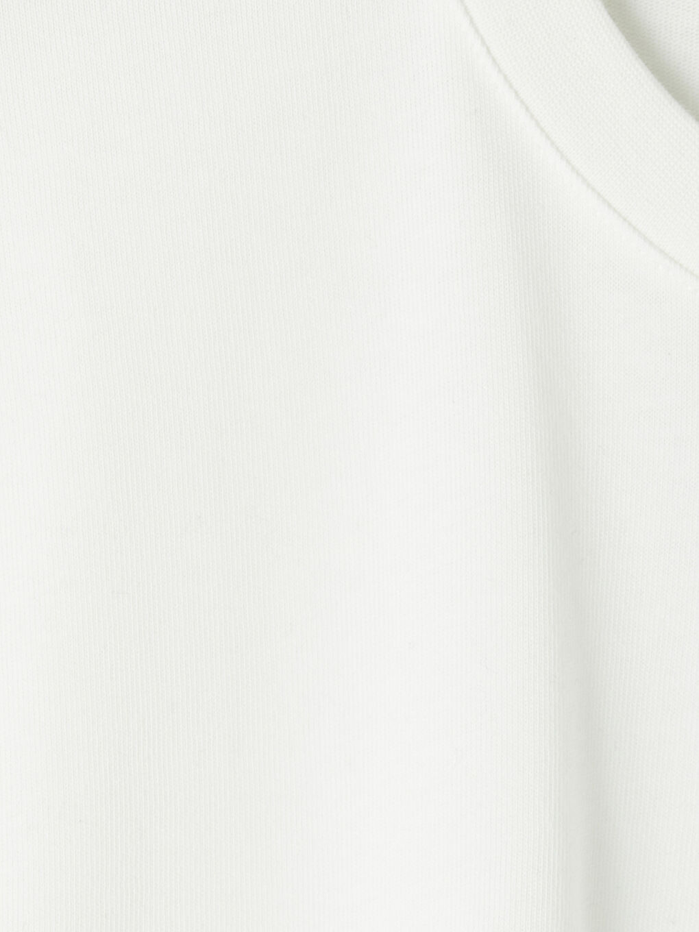 Beyaz Loose Fit %100 Pamuk Basic Tişört-6