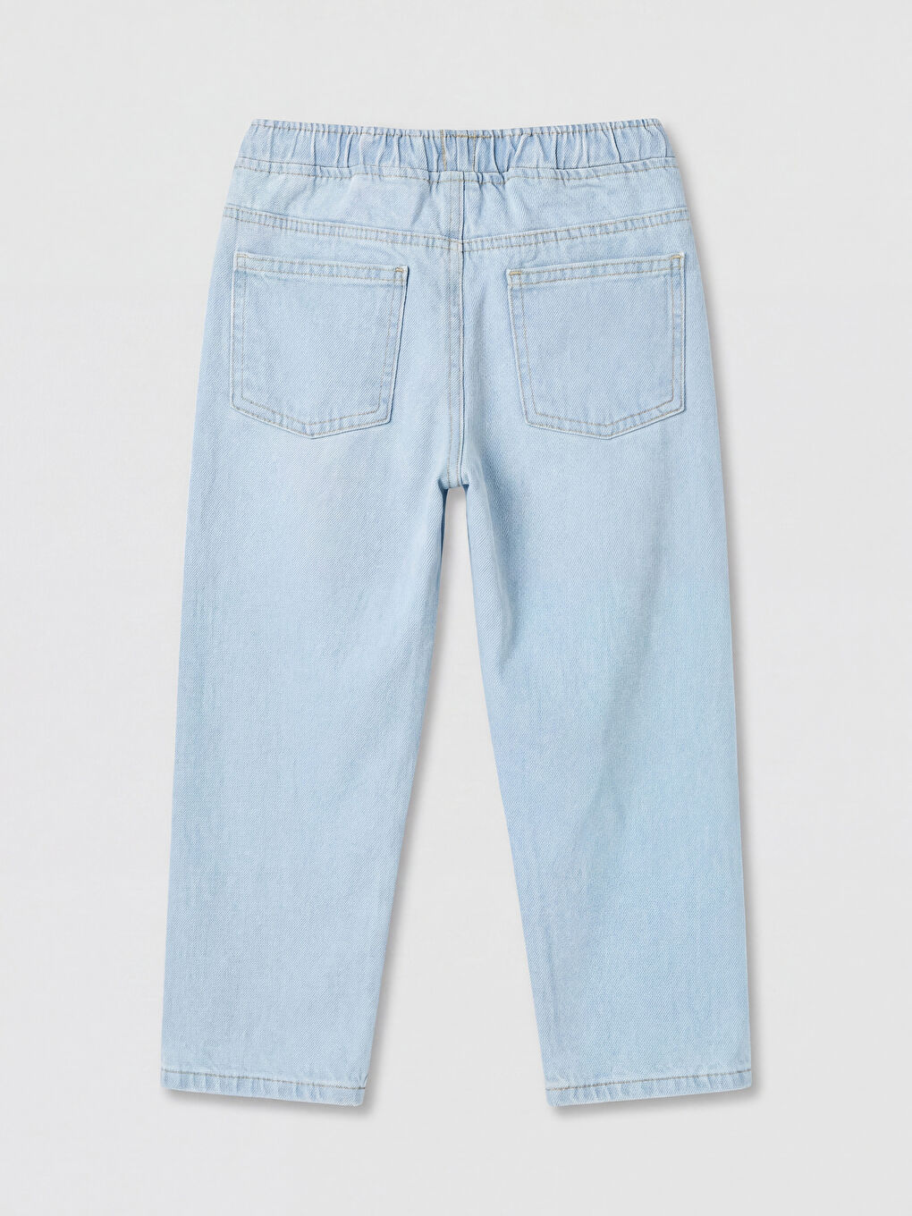 İndigo Regular Fit Beli Lastikli Erkek Çocuk Jean Pantolon-1