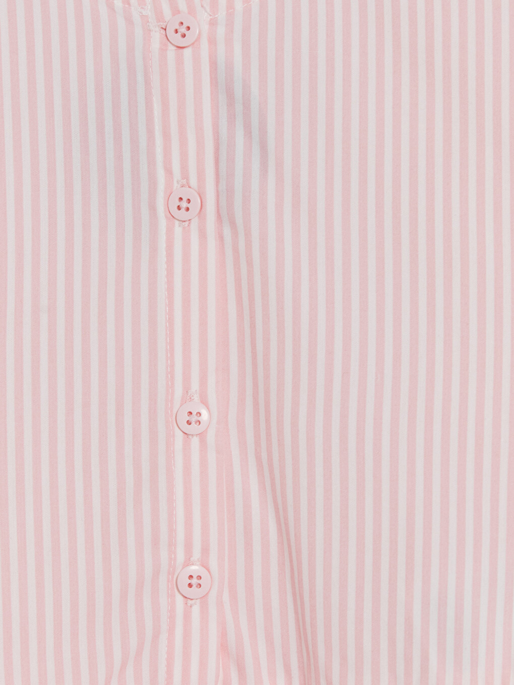 Pembe Kız Çocuk Nakışlı Gömlek ve Süveter-2