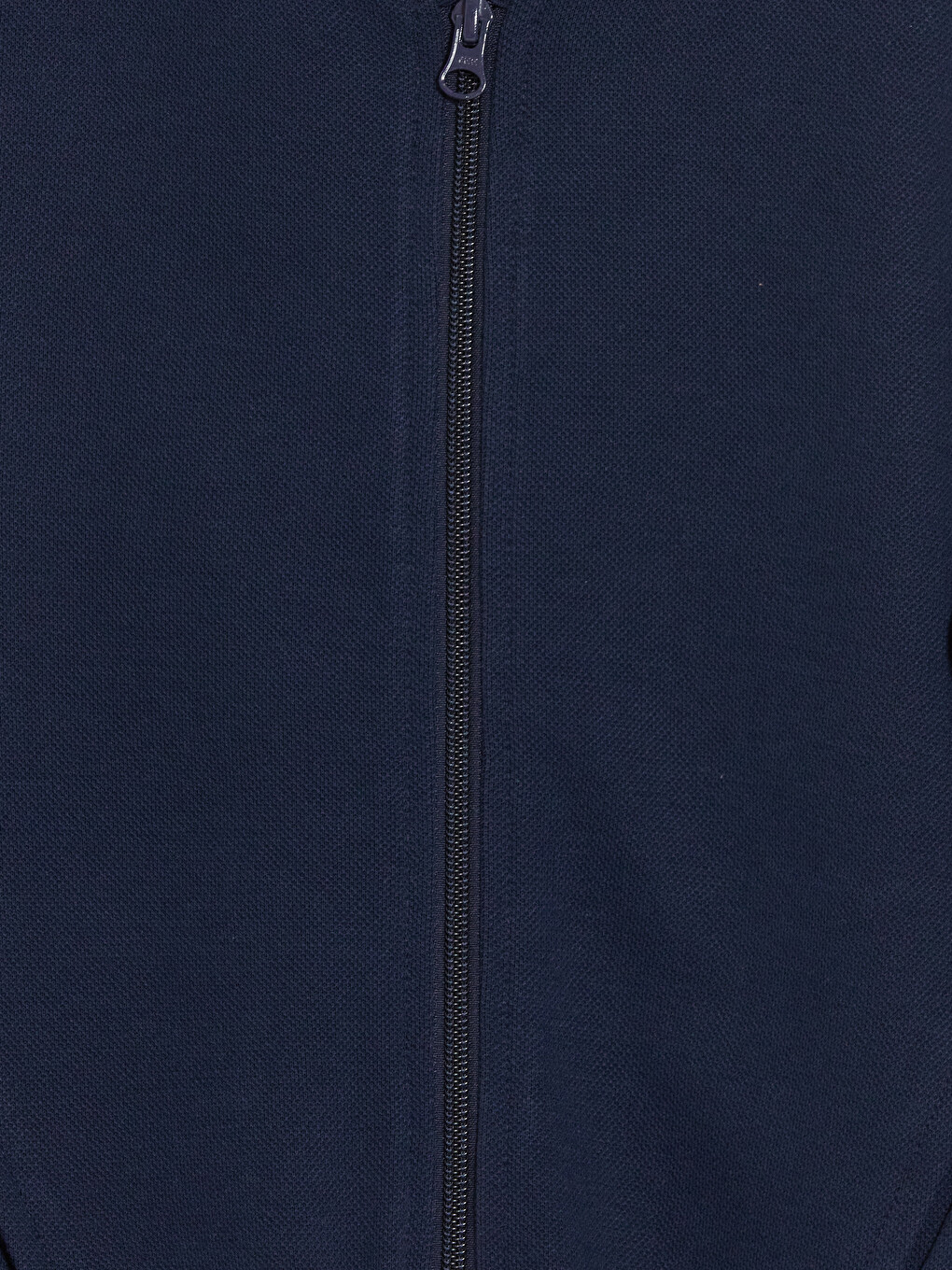 Lacivert Erkek Çocuk Fermuarlı Sweatshirt-2