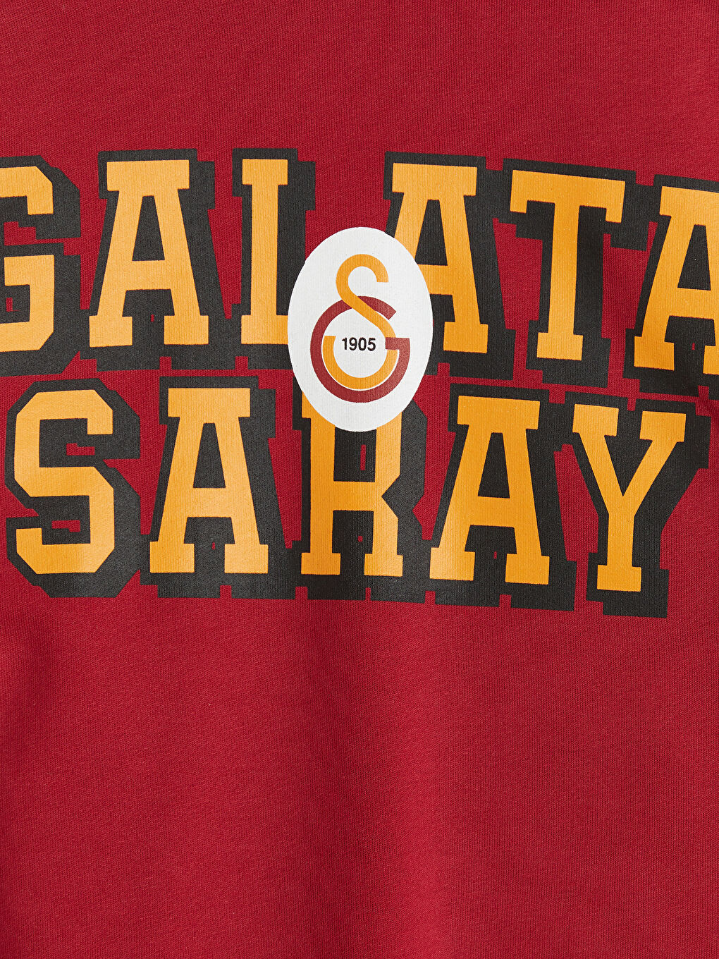 Kırmızı Galatasaray Baskılı Erkek Çocuk Sweatshirt-2