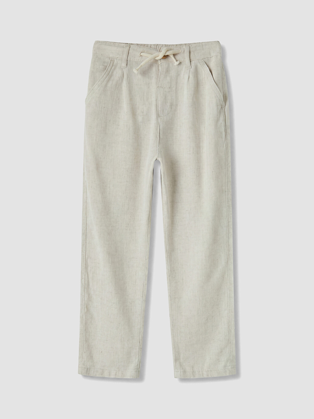 Bej Regular Fit Erkek Çocuk Pantolon