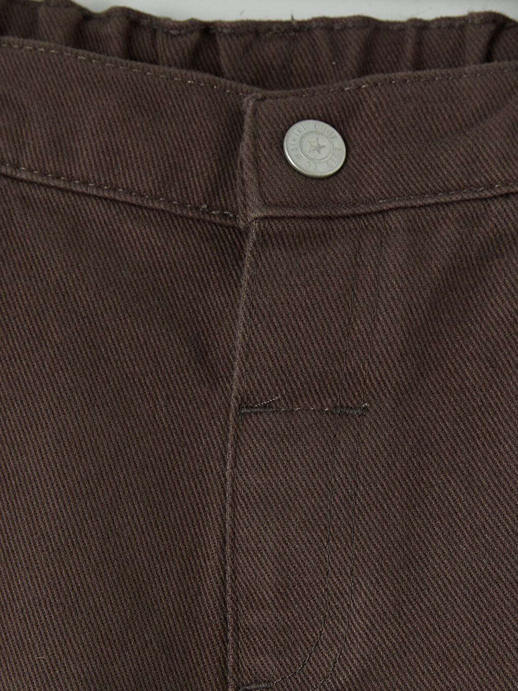 Kahverengi Erkek Çocuk Gabardin Pantolon-1