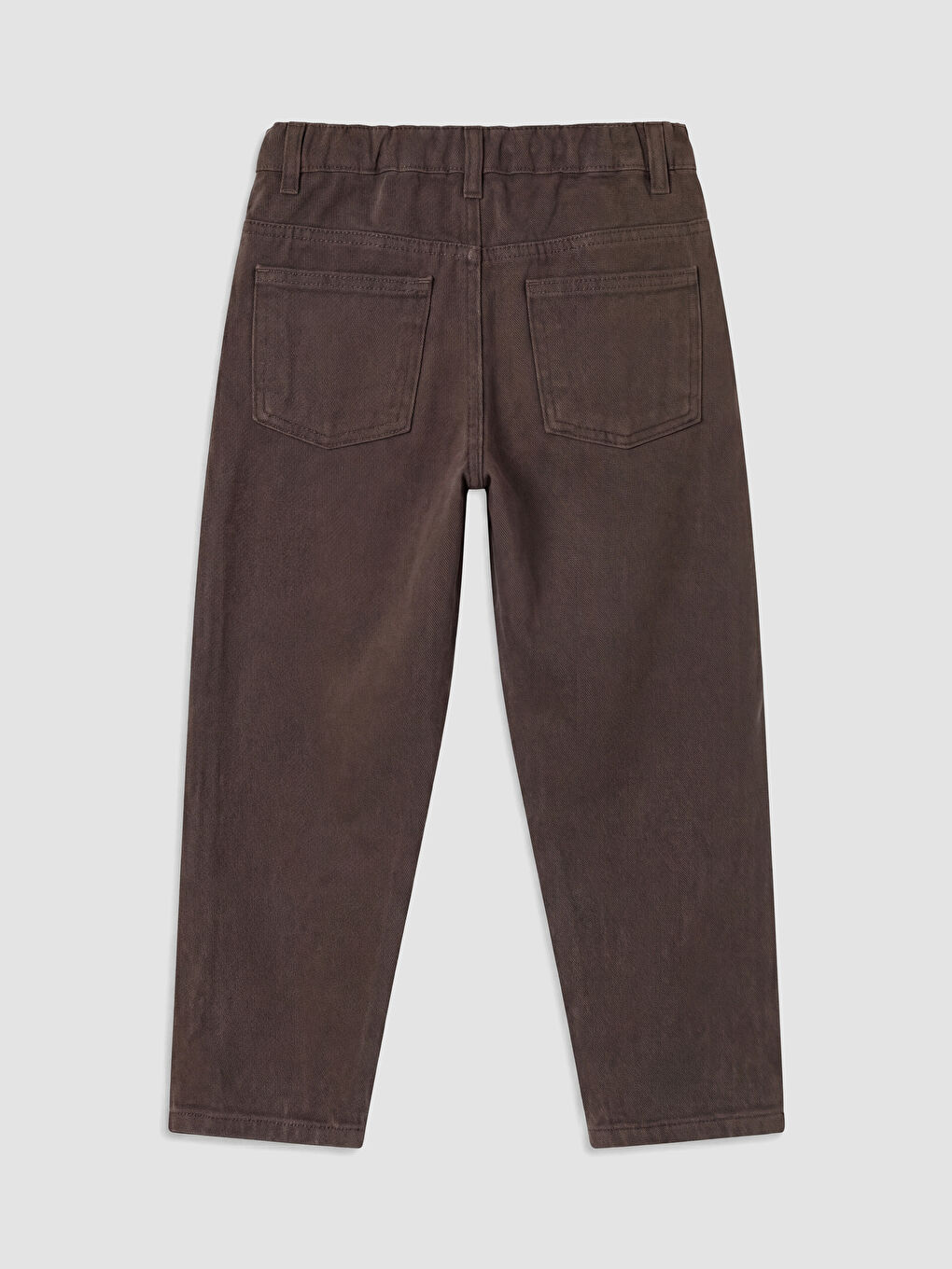 Kahverengi Erkek Çocuk Gabardin Pantolon-3