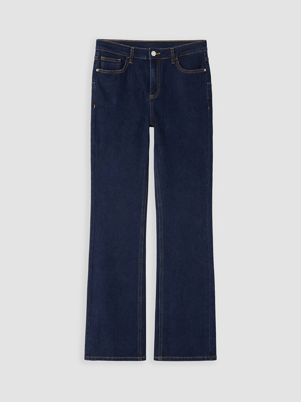 İndigo Flare Kadın Jean Pantolon