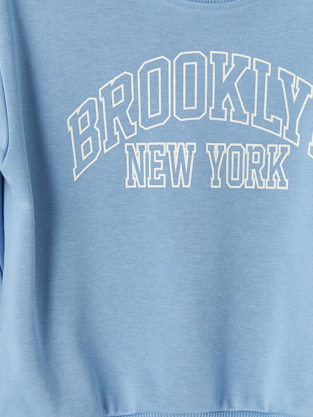 Mavi Brooklyn Baskılı Erkek Çocuk Eşofman Takımı-5