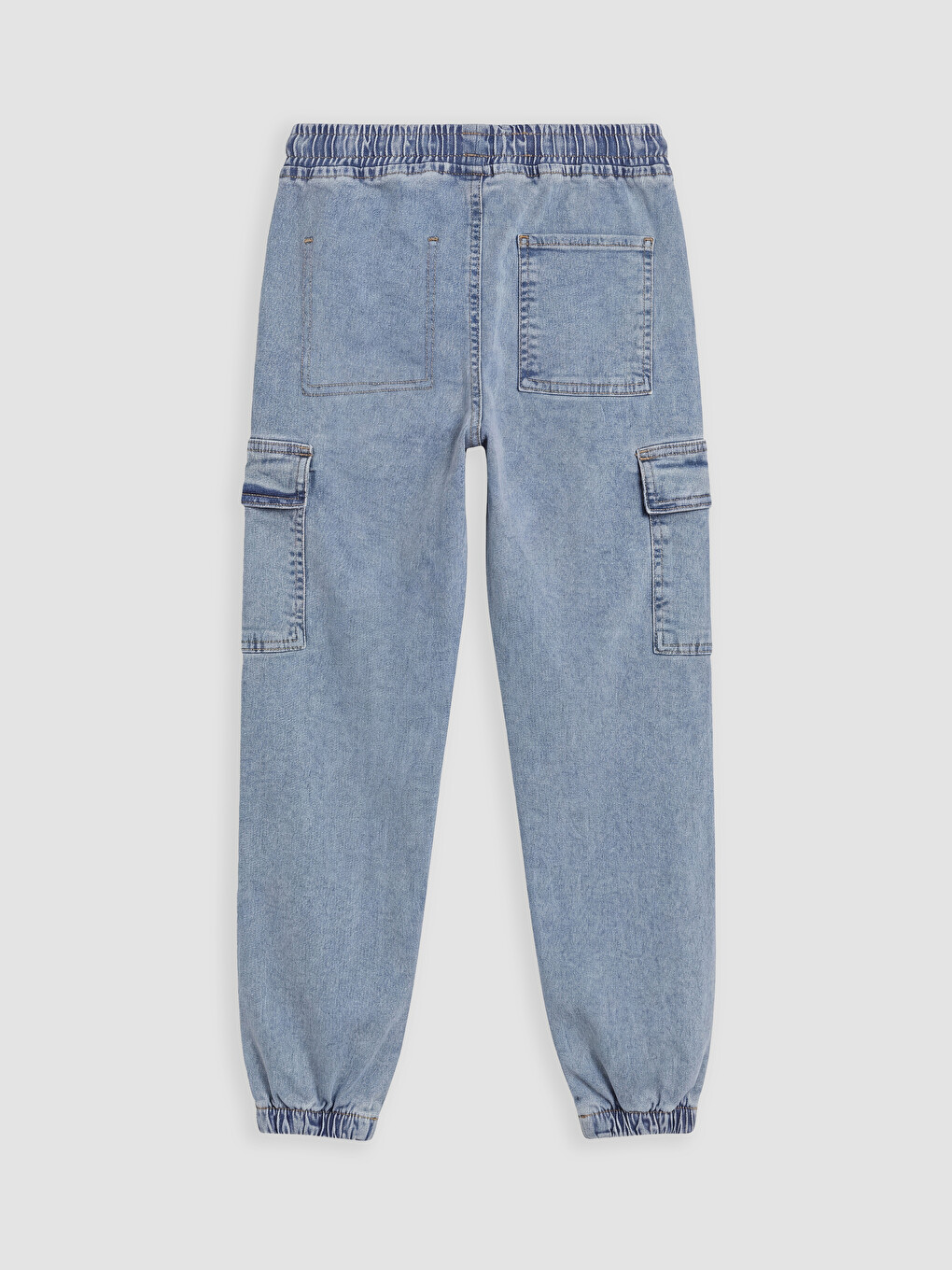 İndigo Erkek Çocuk Kargo Jean Pantolon-2