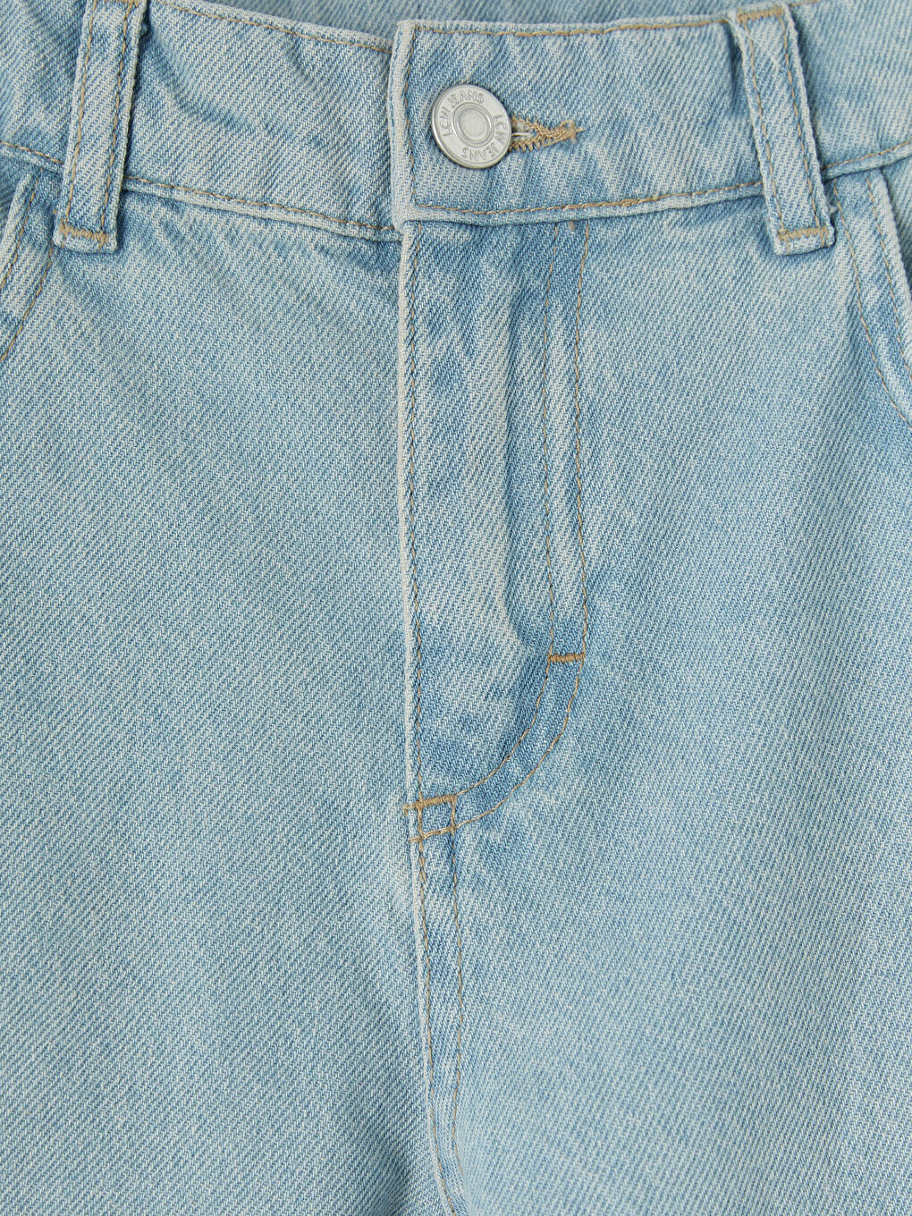 İndigo Wideleg Erkek Çocuk Jean Pantolon-3