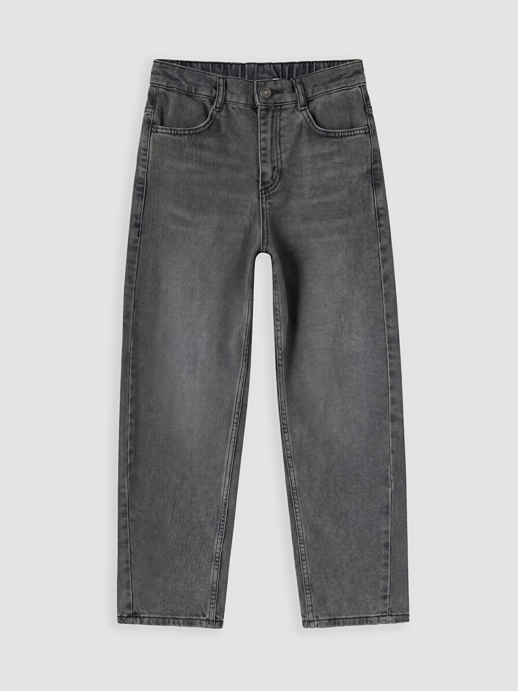 Antrasit Regular Fit Erkek Çocuk Jean Pantolon
