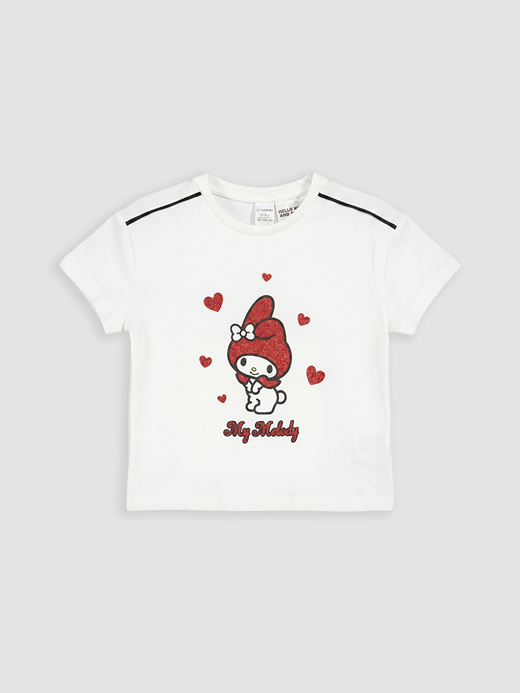 Ekru My Melody Baskılı Kız Çocuk Takım-1