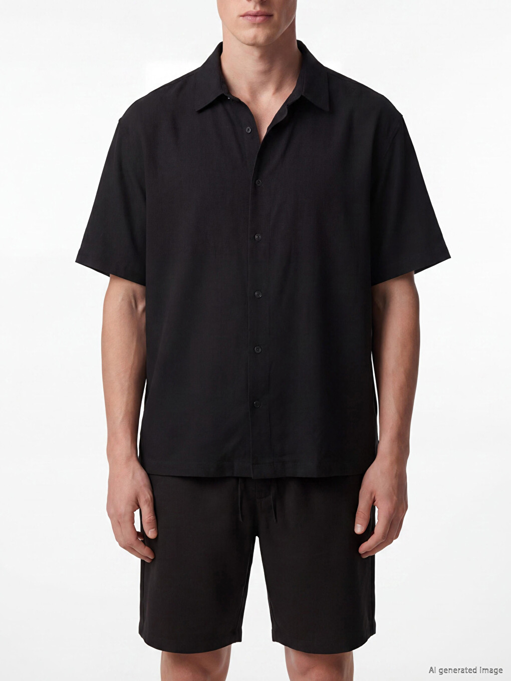 Regular Fit Dobby Men's Shirt-3
