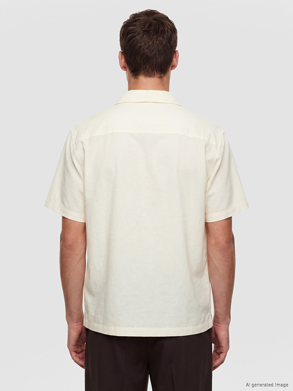 Regular Fit Dobby Men's Shirt-3