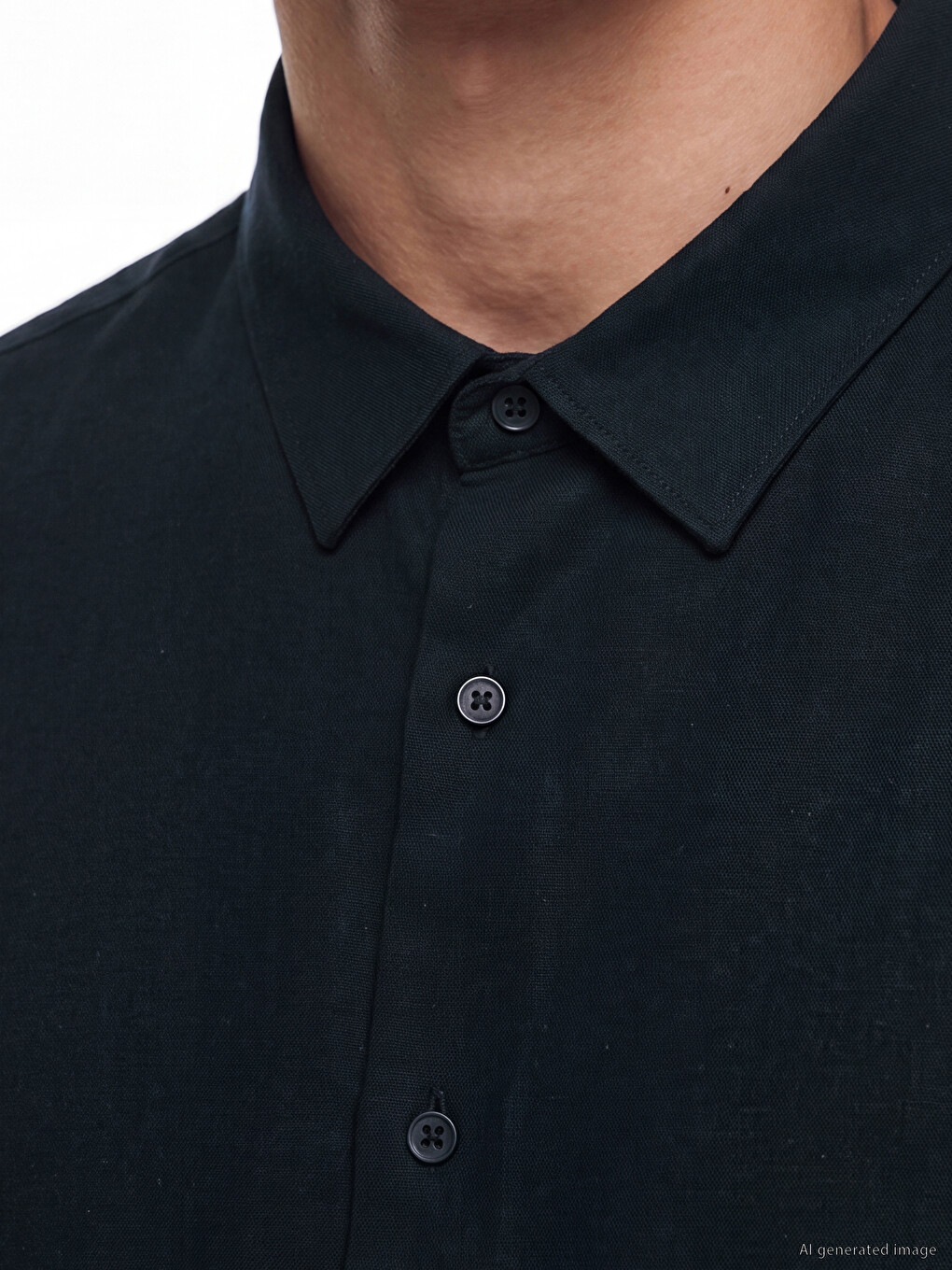 Regular Fit Dobby Men's Shirt-3