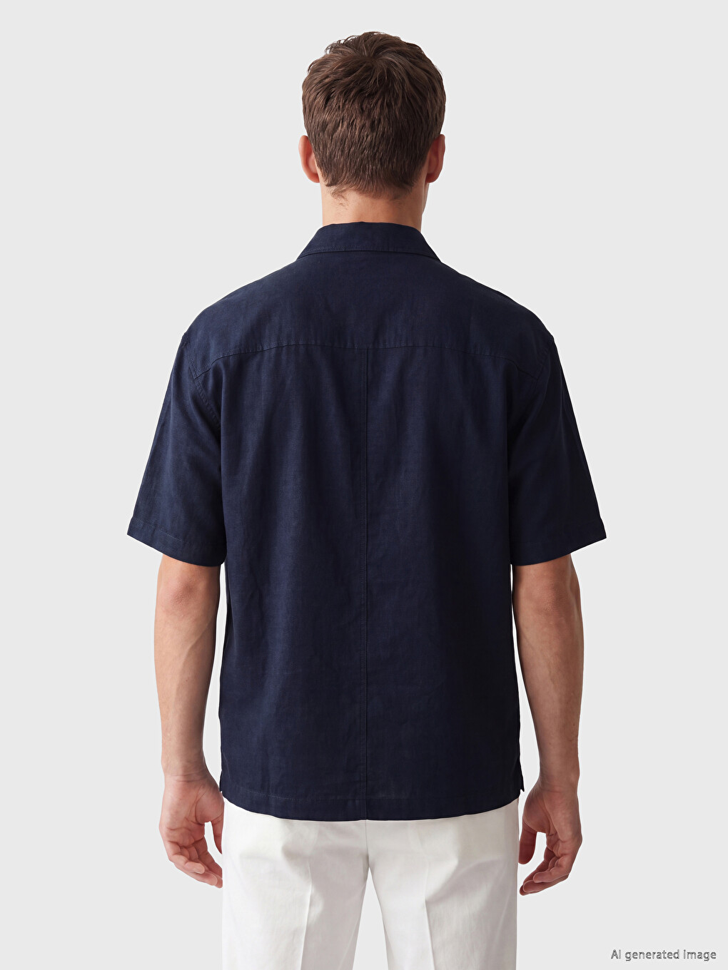 Regular Fit Dobby Men's Shirt-4