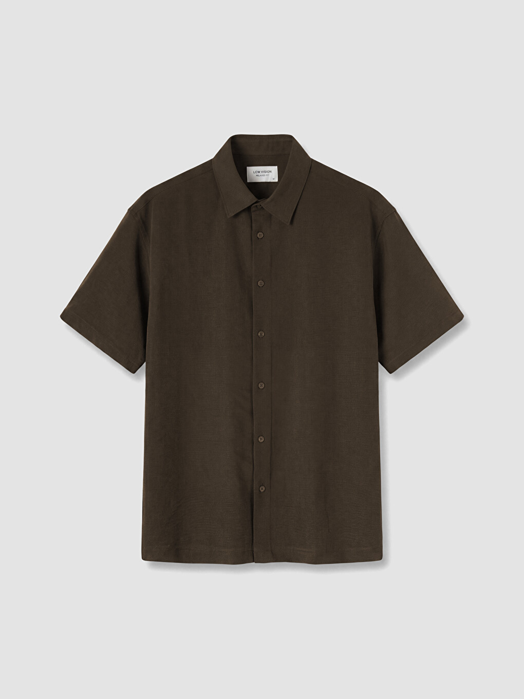 Regular Fit Dobby Men's Shirt-4