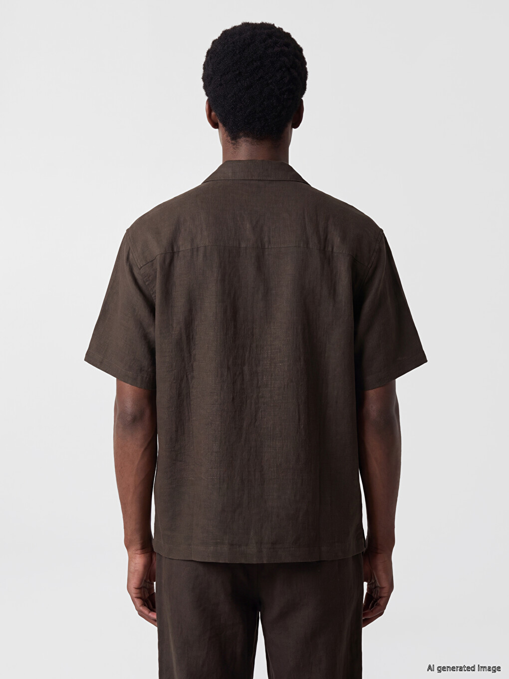 Regular Fit Dobby Men's Shirt-3