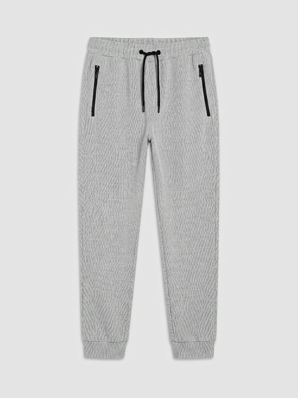 Gri Regular Fit Erkek Jogger Eşofman Altı-4