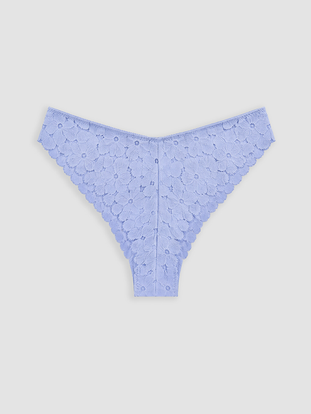 Lila Dantelli Brazilian Külot-1