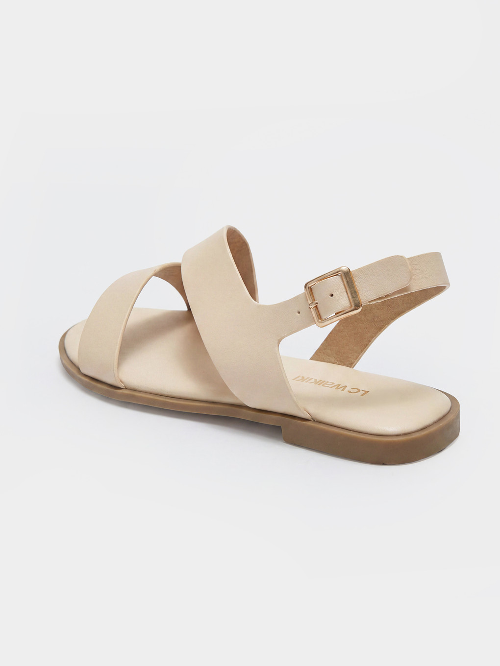 Faux Leather Women Sandal-1