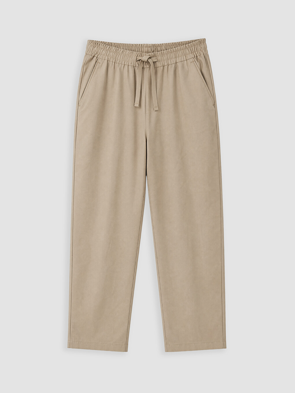 Bej Regular Fit Erkek Pantolon-4