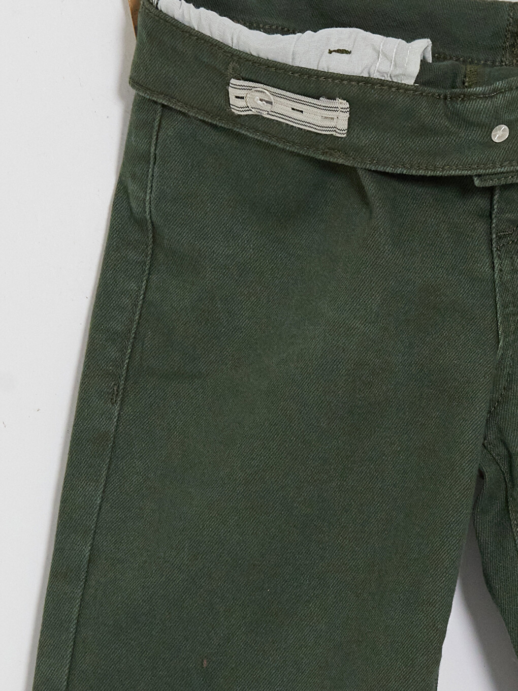 Haki Slim Fit Erkek Çocuk Jean Pantolon-3