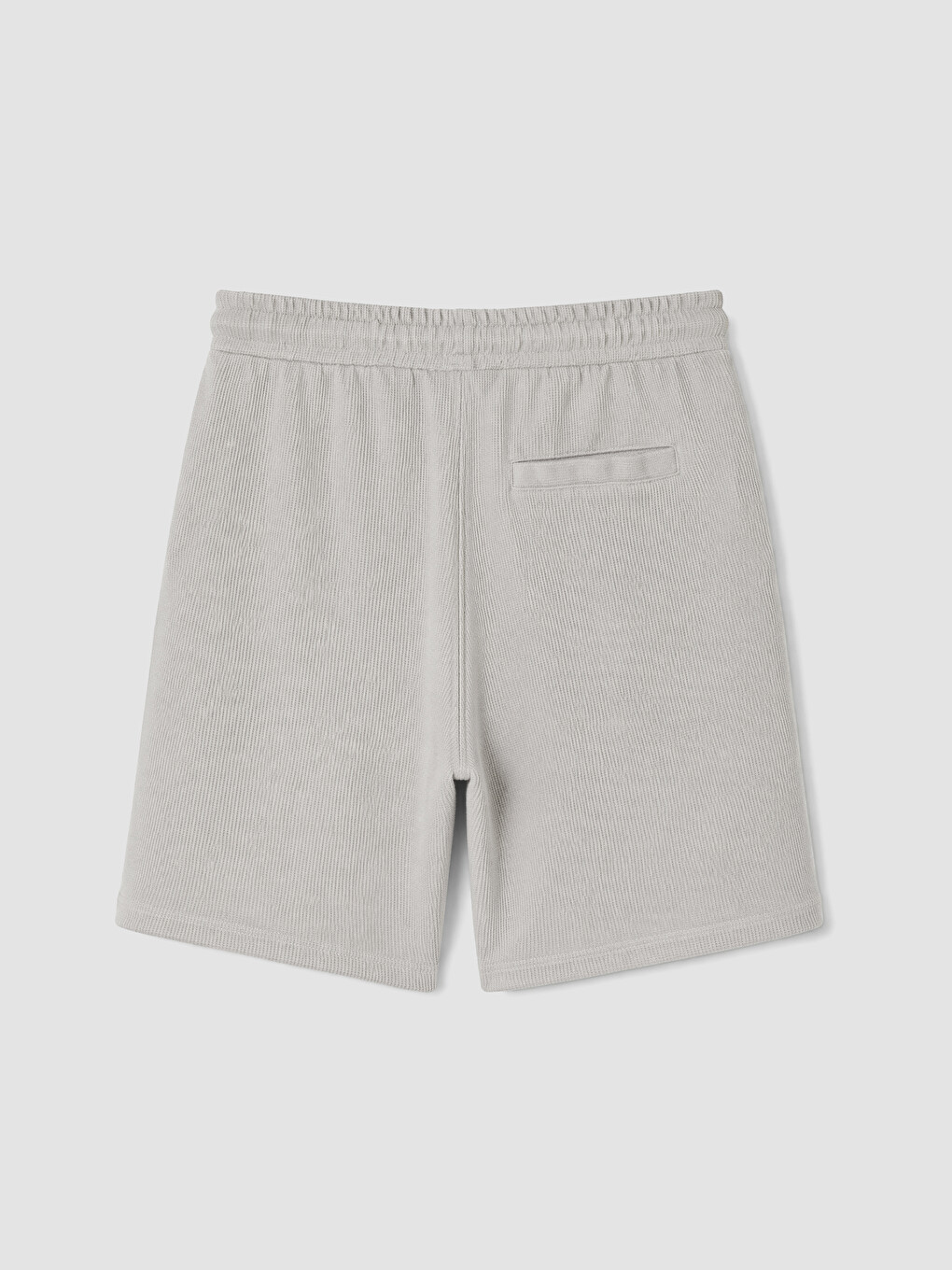 Gri Regular Fit Erkek Şort-6
