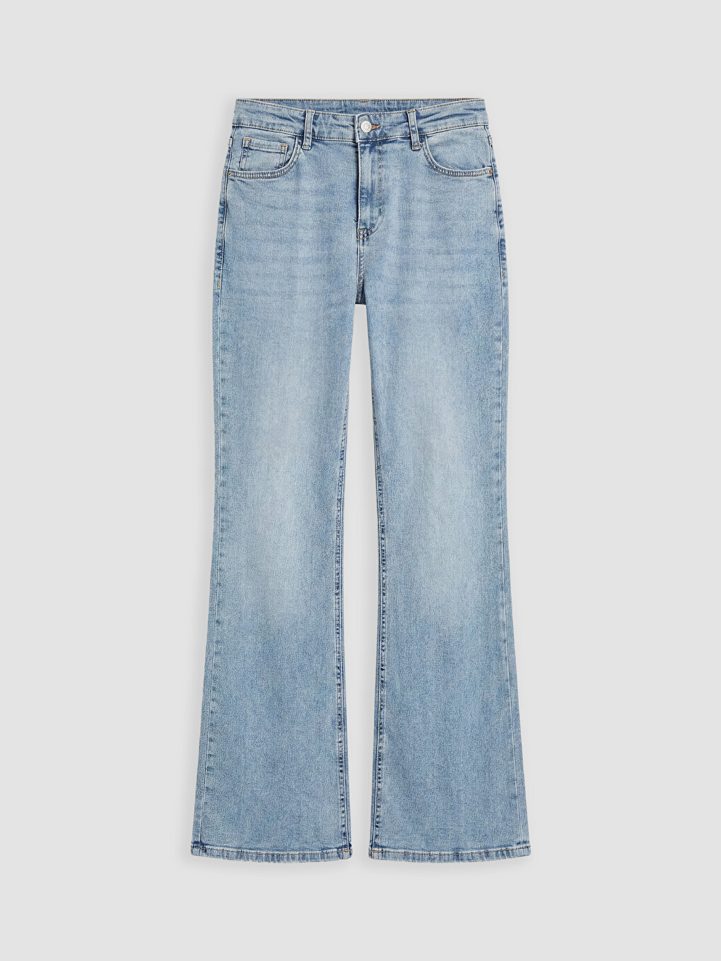 İndigo Flare Kadın Jean Pantolon