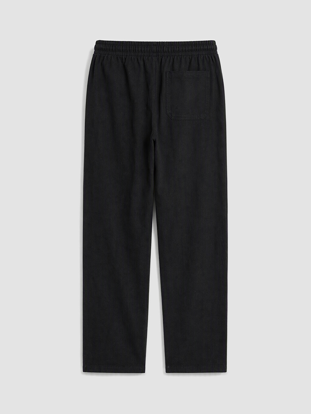 Regular Fit Elastic Waist Men's Trousers-13