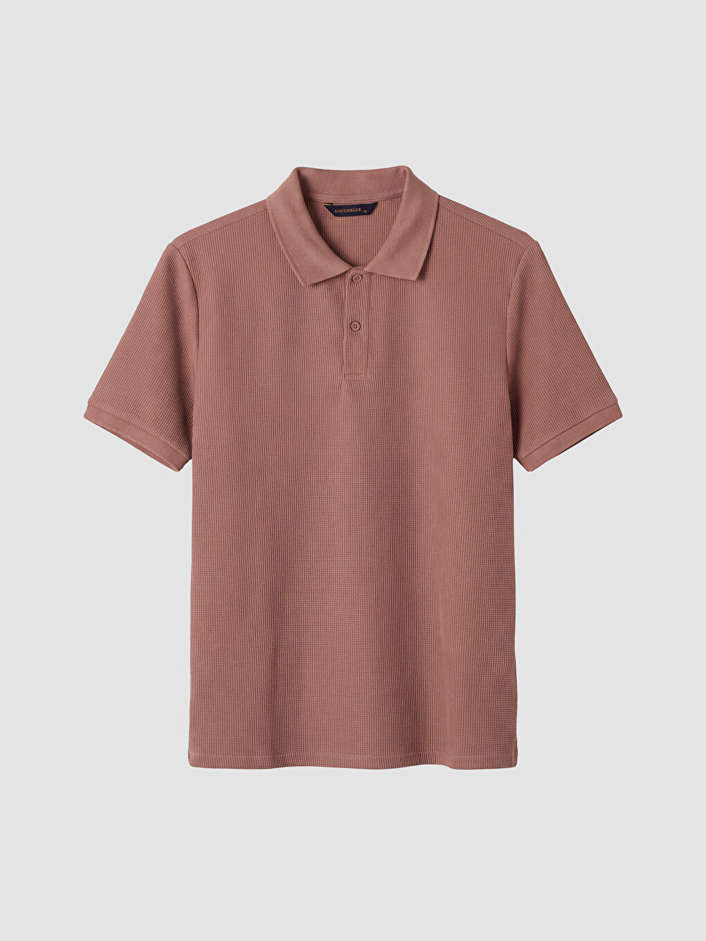 Pembe Polo Yaka Pike Erkek Tişört