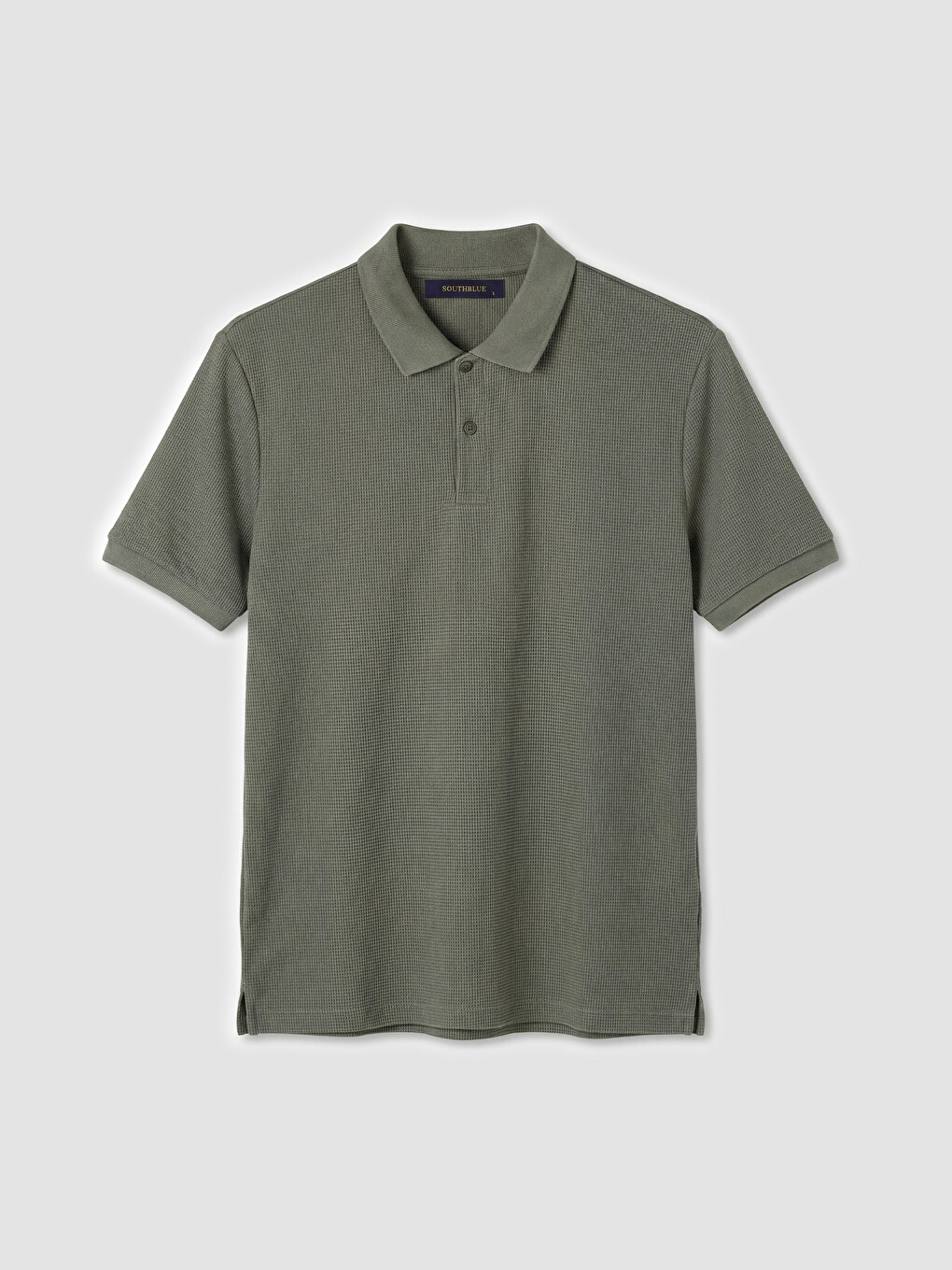 Haki Polo Yaka Pike Erkek Tişört