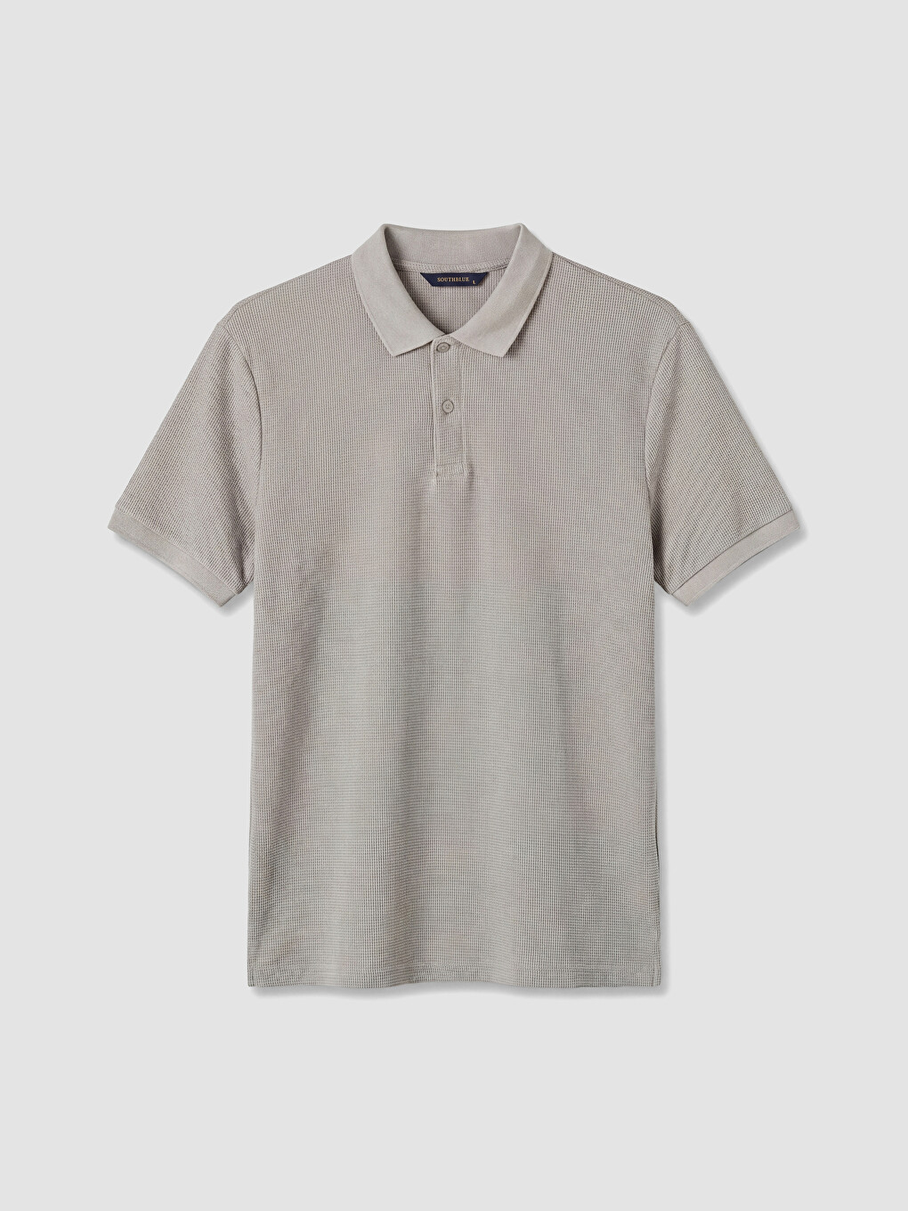 Gri Polo Yaka Pike Erkek Tişört
