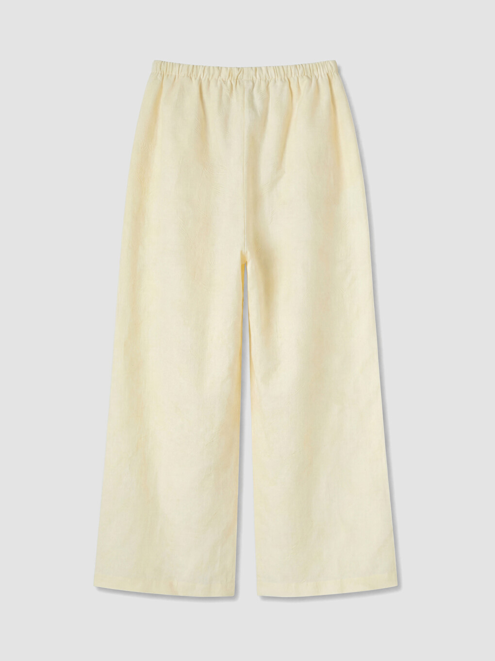 Bej Kız Çocuk Geniş Paça Pantolon-2