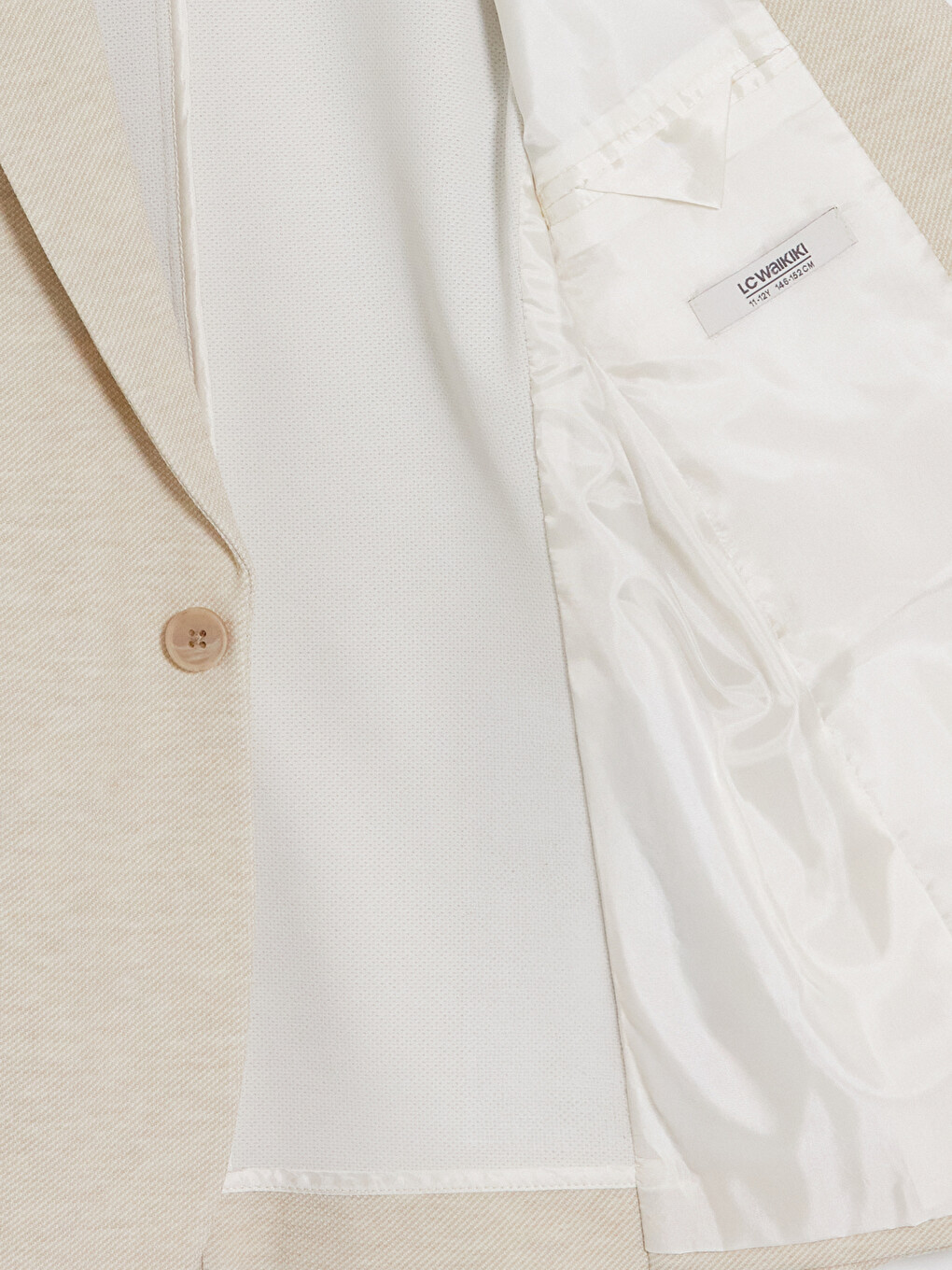 Bej Erkek Çocuk Blazer Ceket-3