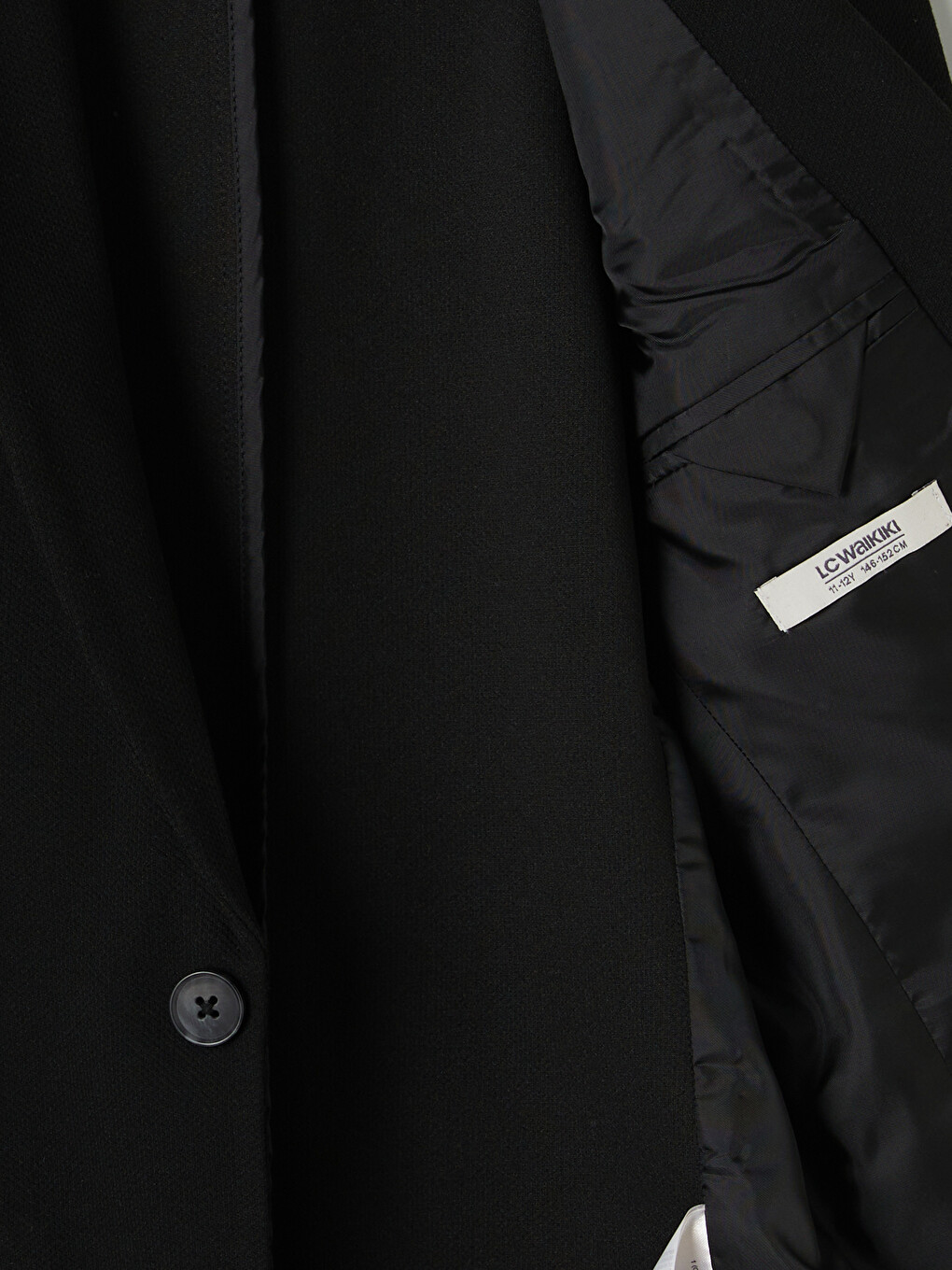 Siyah Erkek Çocuk Blazer Ceket-2