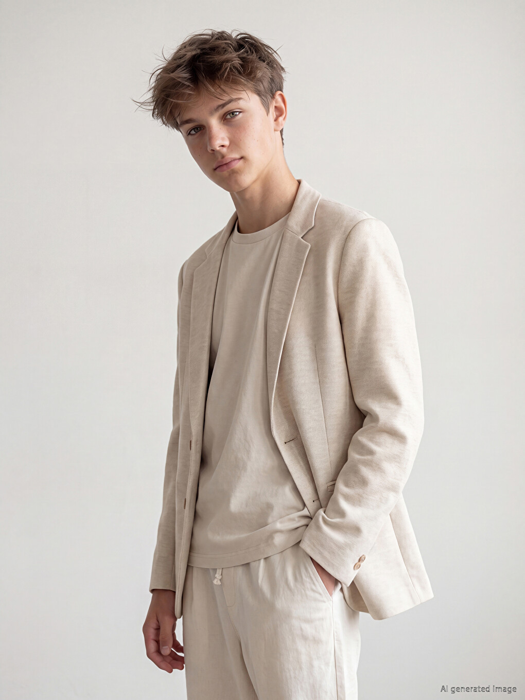  Erkek Çocuk Blazer Ceket