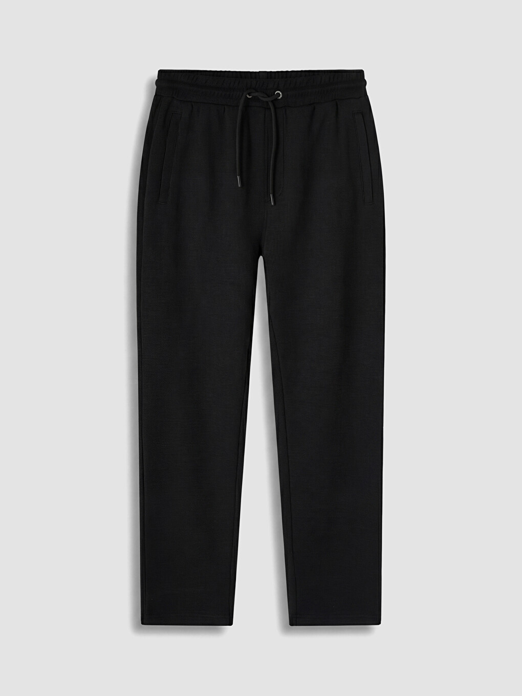 Siyah Regular Fit Erkek Eşofman Altı