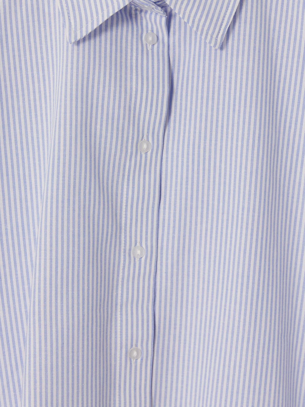 Striped Oversize Oxford Women's Shirt-5