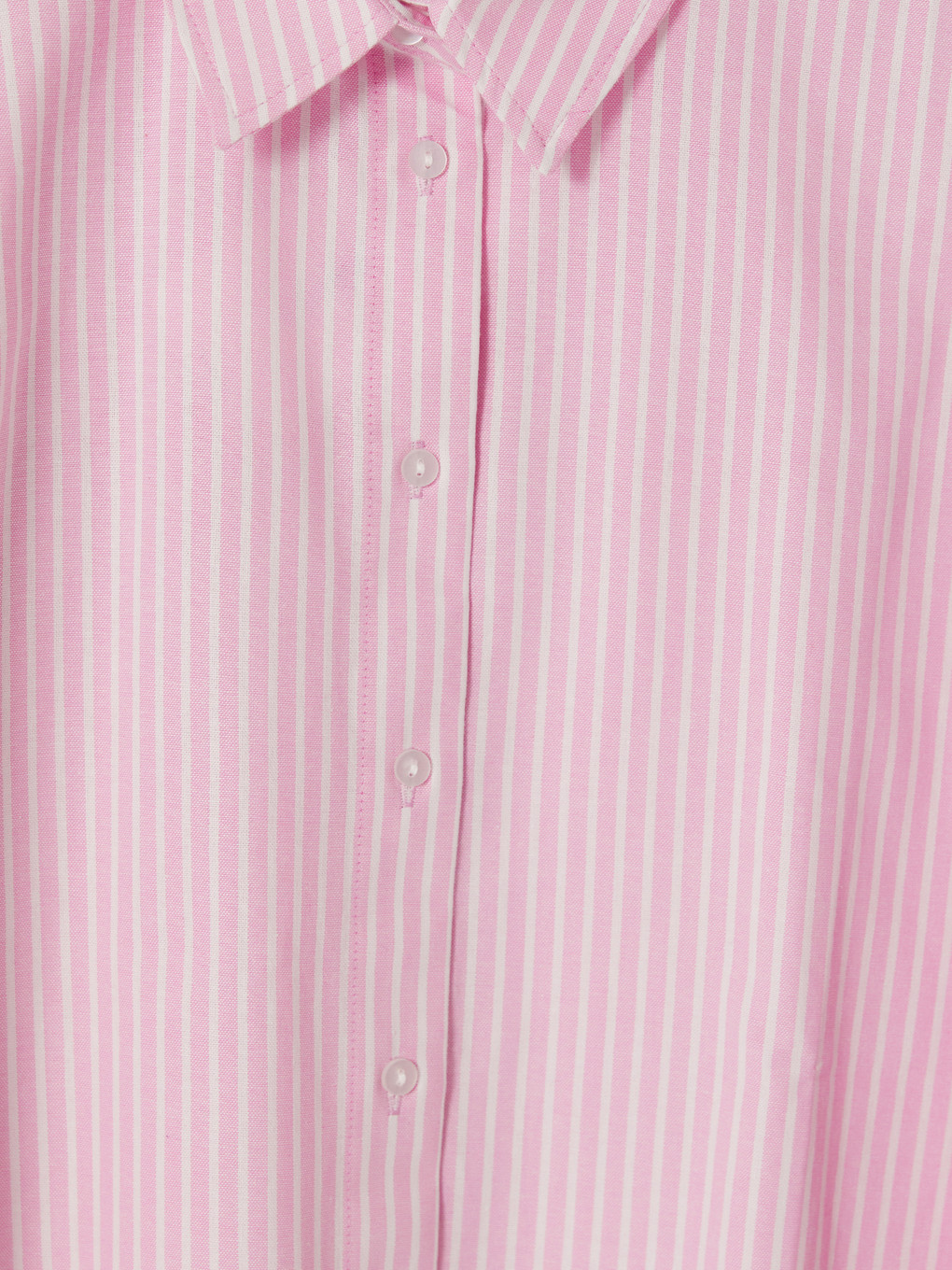 Striped Oversize Oxford Women's Shirt-5