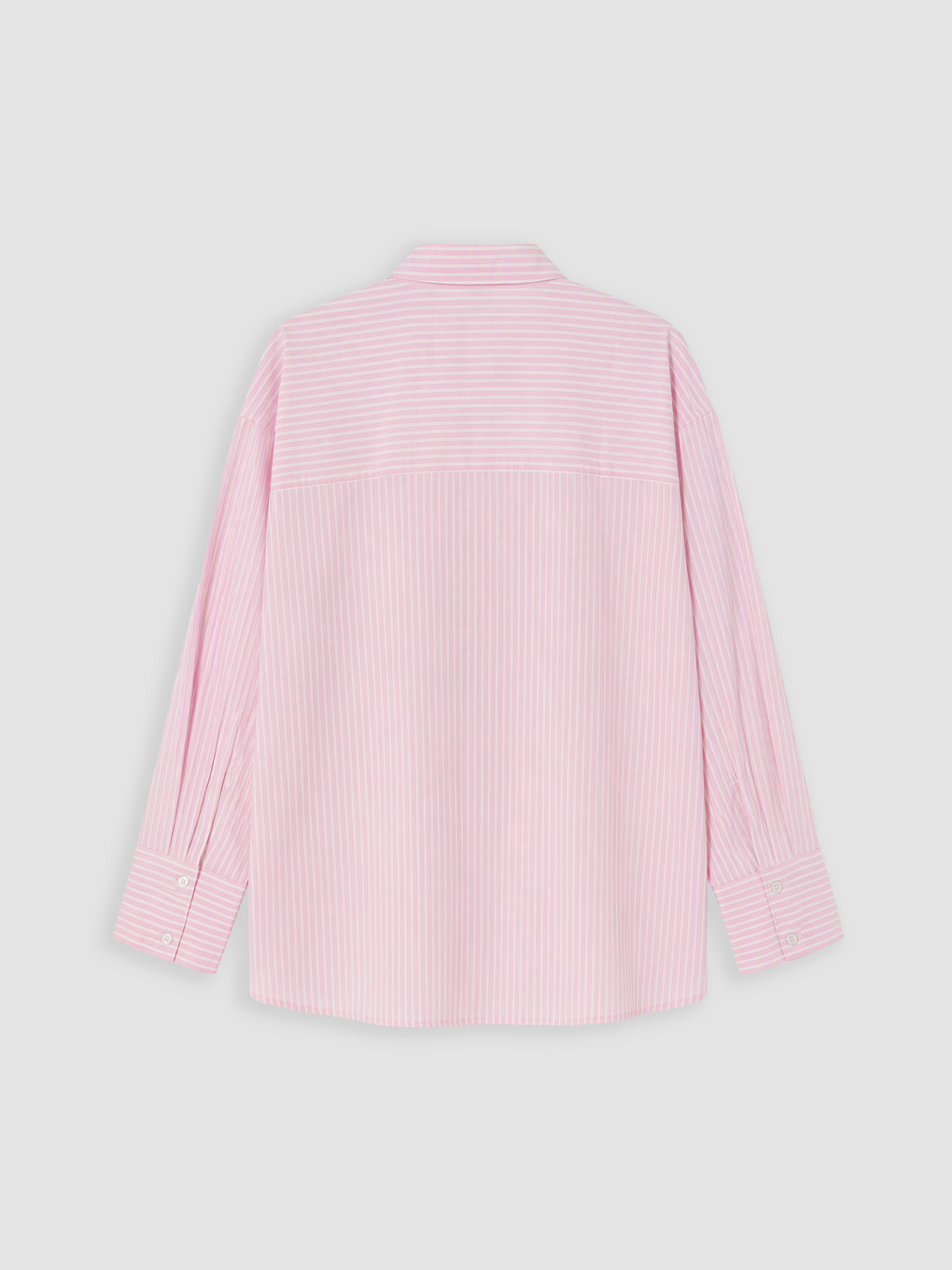 Striped Oversize Oxford Women's Shirt-6